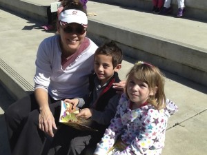 Teacher Kellie LeRibeus and Read Across America